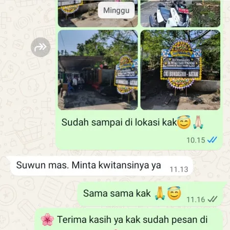 Pengiriman Papan Bunga Duka Kepoh Sambi